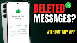 WhatsApp Deleted Messages Recovery | How To Recover Deleted Messages On WhatsApp