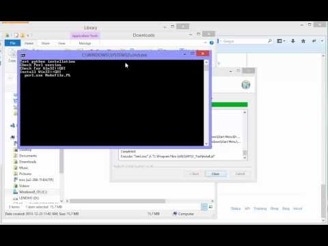 WPSS Tool Validator: Step 2 -- Installation of Tool