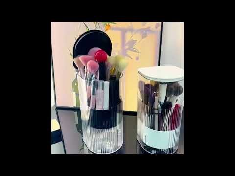 Dustproof Storage Cylinder for Press-Type Makeup Brushes