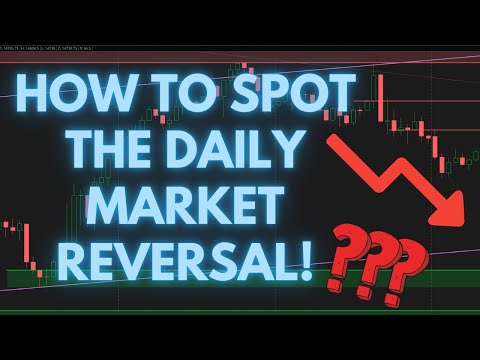 HOW TO SPOT THE DAILY MARKET REVERSAL USING VOLUME PRICE ANALYSIS