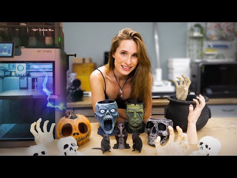 3D Printing my way to Halloween with the NEW Bambu Lab P2S