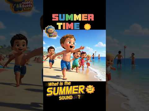 Summer Time! 🏖  #kidsongs #short #Preschool #supersimplesongs #nurseryrhymes #preschoolsongs