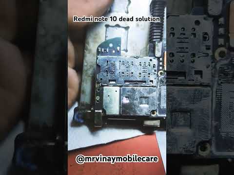 REDMI NOTE 10 DEAD SOLUTION #shortvideo #repair  BHOJPURI SONG#@Mrvinaymobilecare0 #technology #tech
