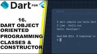 DART CLASSES - DEFUALT, PARAMETER, NAME CONSTRUCTOR - OOP TUTORIALS