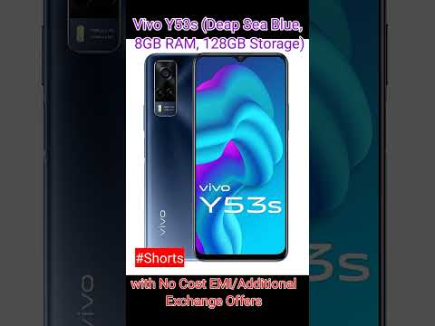 #Shorts Vivo Y53s (Deap Sea Blue, 8GB RAM, 128GB Storage
