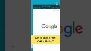 Ctrl + Shift + T. 🚀 Discover the Braintech trick for #chrometrick  #chrome