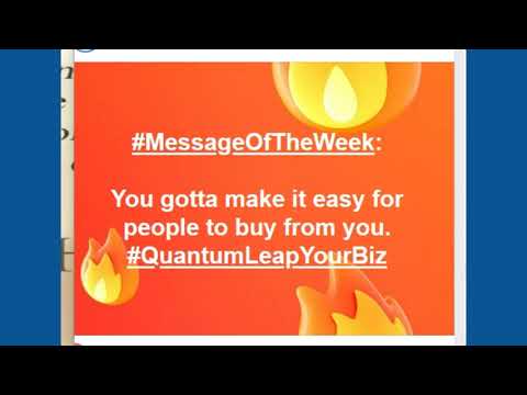 Make it easy for people to buy from you