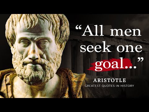 Stoic Quotes from Aristotle about Wisdom, Philosophy and Life (Life Changing)