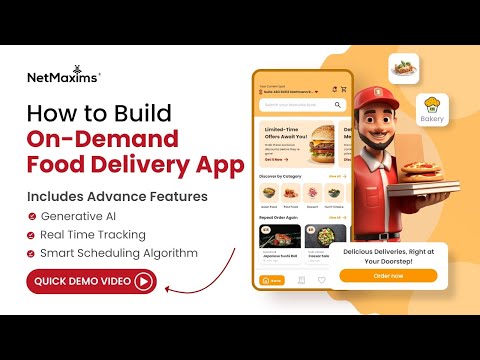 How To Build On-Demand Food Delivery App | 100% Customizable Delivery Solution App [Quick Demo]