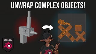 How to UV Unwrap Complex Objects in Blender!