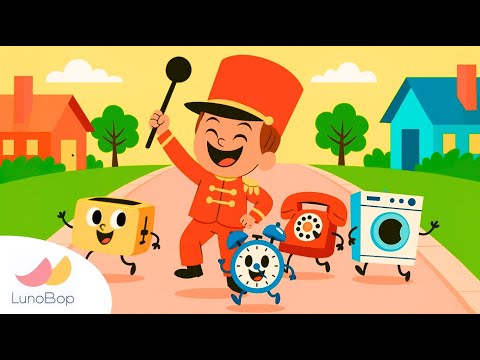 Silly Sounds All Around | Sound Guessing Song for Kids | Fun Educational Children's Music Video