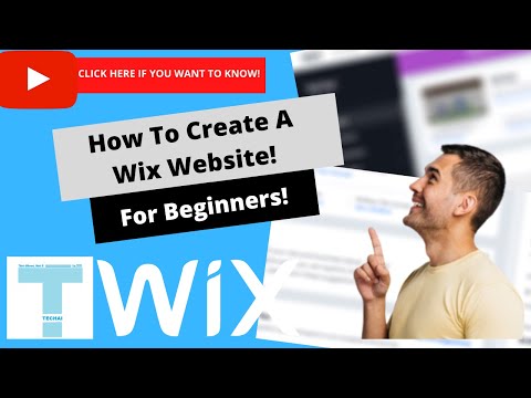 How to create a website on Wix! | TeChai | For Beginners | Tips and Advice