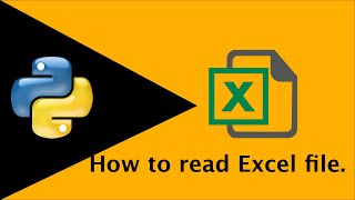 How to Read Excel File Using Python3.6
