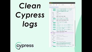 Crystal Clear Logs: How to Keep Your Cypress Logs Neat and Tidy! #Cypress #LoggingBestPractices