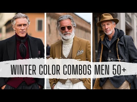 ❄️👔 7 Winter Color Combos That Make MEN Over 50 Look Expensive & Elegant!