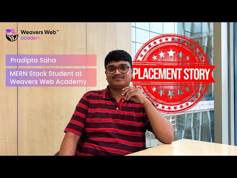 From Classroom to Career – Pradipta Saha Shares His Journey! 🚀