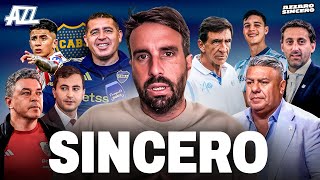 AZZARO SINCERO 🔥 (MERCADO DE PASES de BOCA, RIVER y RACING + TAPIA y LA AFA)