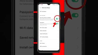 wifi scanner settings on 📲#tech #shorts #viral #reels