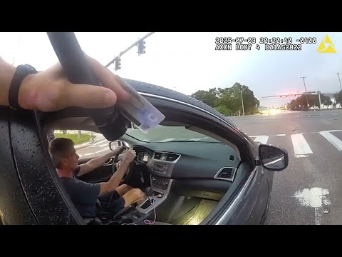 “He Looked Normal at the Traffic Signal — One Police Check Changed Everything | Bodycam Footage”