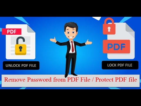 how to unlock pdf file _ how to remove password from pdf file