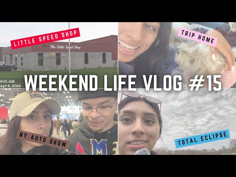 TRIP HOME, Car shows, NY International Auto Show 2024 | Vlog #15
