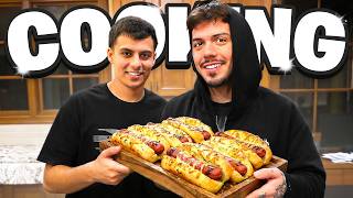 We Made Focaccia Hot Dogs!