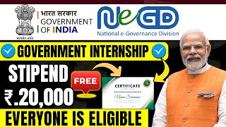 Government Internships 2026 | Free Internship With Certificate Online | Internships
