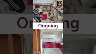 Kitchen Renovation #kitchenrenovation #oldhouserenovation #bangalorehomes Royal Architecture #home