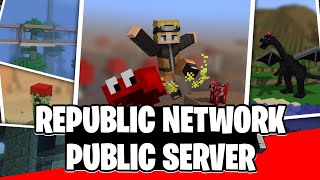 Republic Network Soon | Skyblock, Oneblock, Smp, Bedwars and more