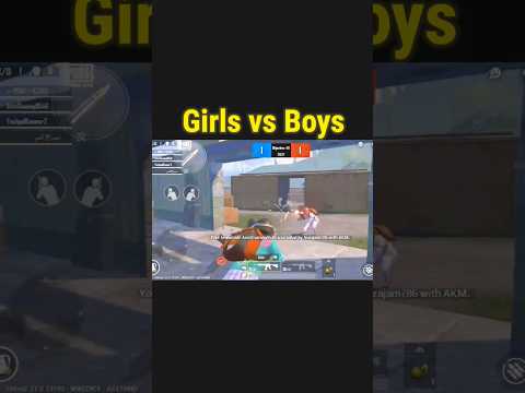 How girls play vs boys😂💥 funny shorts #pubgmobilelite #pubg  #gaming #funny #edit #shorts #youtube