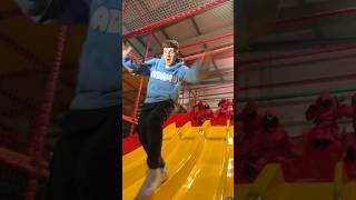 SQUID GAME in an INDOOR PLAYGROUND! 😱 #shorts