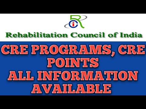 CRE PROGRAMS ALL INFORMATION, CRE POINTS