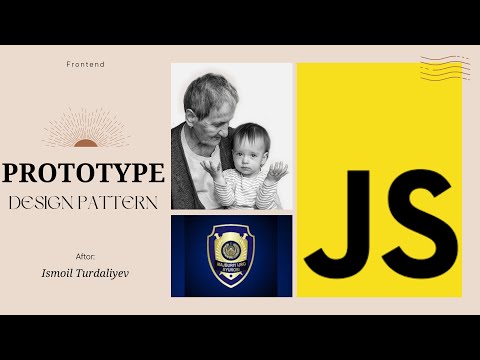Prototype design pattern - Frontend va Javascript | Design patterns