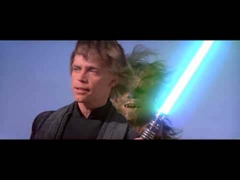 Star Wars Return Of The Jedi Blue Lightsaber Test