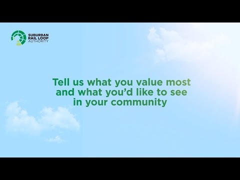 Have your say on Suburban Rail Loop