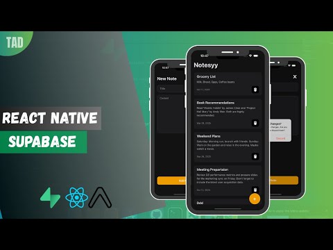 Build Your First React Native Full Stack App | DEMO VIDEO