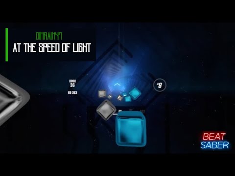 Dimrain47 - At the Speed of Light (Faster Song + Disappearing Arrows) | Beat Saber | Expert+