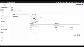 14   Adding Users and Roles Team Access
