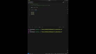 Python Unpacking | 1 Minute Python | Python Bangla #pythonbangla #pythontips