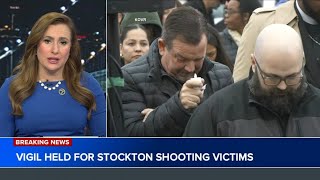 Stockton, CA community prays for mass shooting victims; 3 kids among 4 killed at birthday party