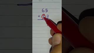 Addition 😀 #maths #mathiseasy