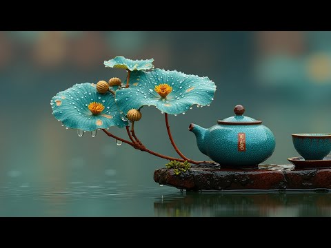 Zen Tea Ceremony - Relaxing Asian Flute, Koto, Erhu Music for Meditation Spa