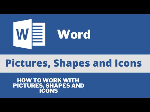 Microsoft Word Tutorial for Beginners  -  Pictures, Shapes and Icons