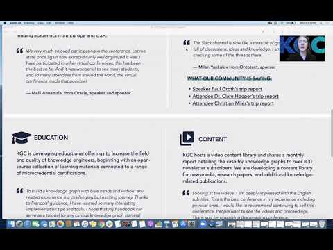 The Knowledge Graphs Conference - Overview
