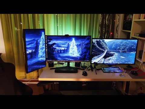 Plant dies during LED IPS Dell 27" monitor unboxing and ghetto stand setup with rat noises