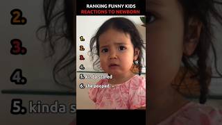 Ranking Funny Kids Reactions To Newborn Babies