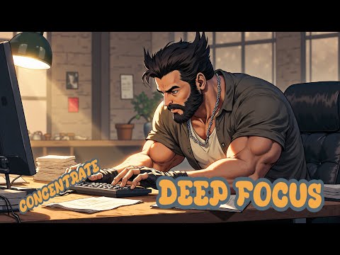 😌 No-Stress Study & Work | Concentration Playlist | Deep Focus Music