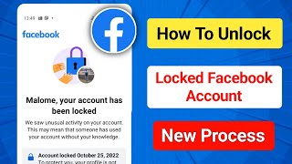 How To Unlock Facebook Account ( 2025) | Fix Your Account Has Been Locked Facebook