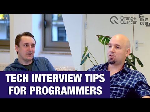 Tips for technical interview - finding new job as a programmer