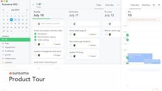 Sunsama: Product Tour